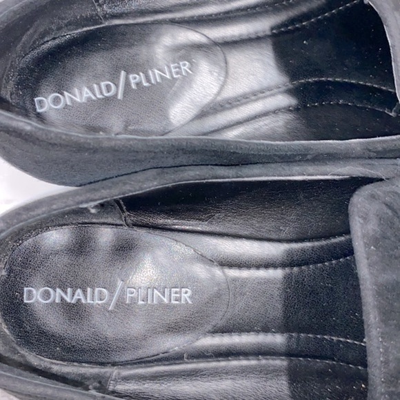 Donald J Pliner black suede loafers size 7M - Picture 5 of 9